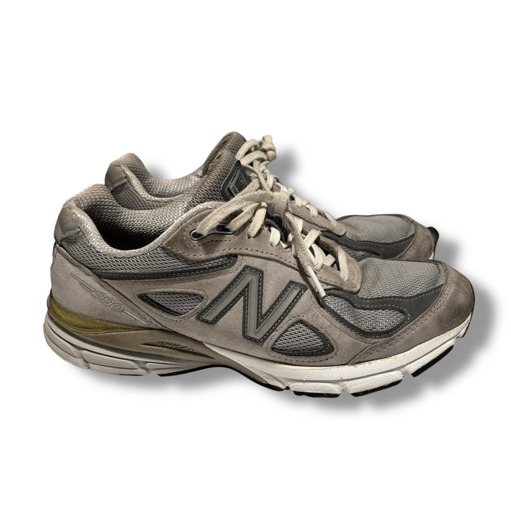 New Balance 990v4 Women's Made in USA Grey Silver Sneakers W990GL4‎ Size 8.5